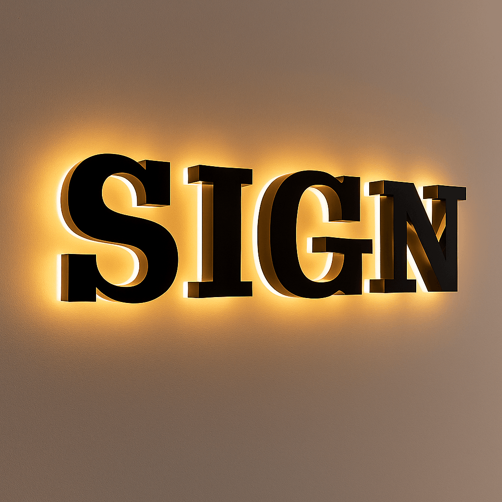 3D Illuminated Letters